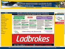 Tablet Screenshot of graftongreyhounds.com